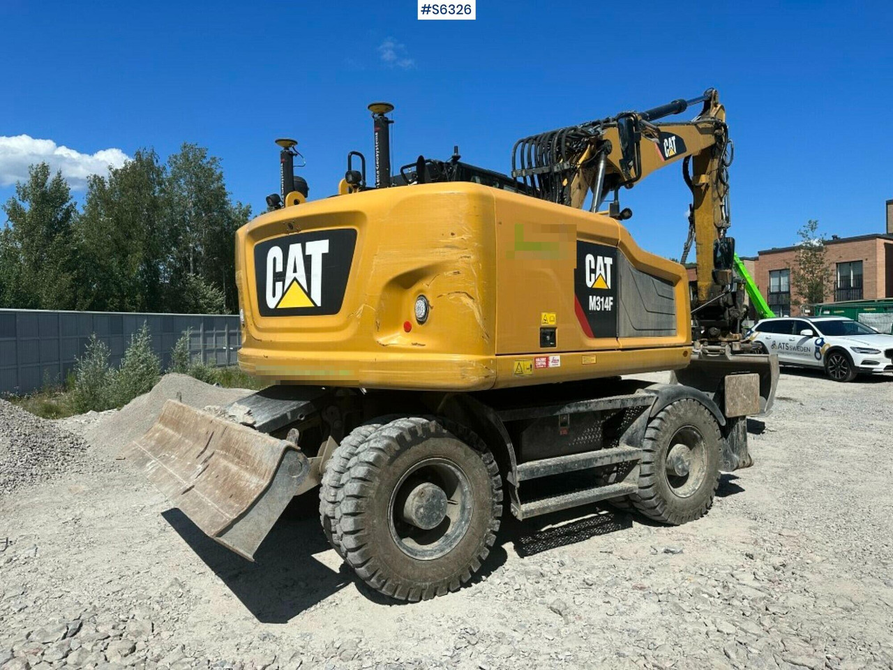 Excavator CAT M314F WITH ROTOR TILT, DIGGING SYSTEM, TOOLS AND TIPPER: picture 9