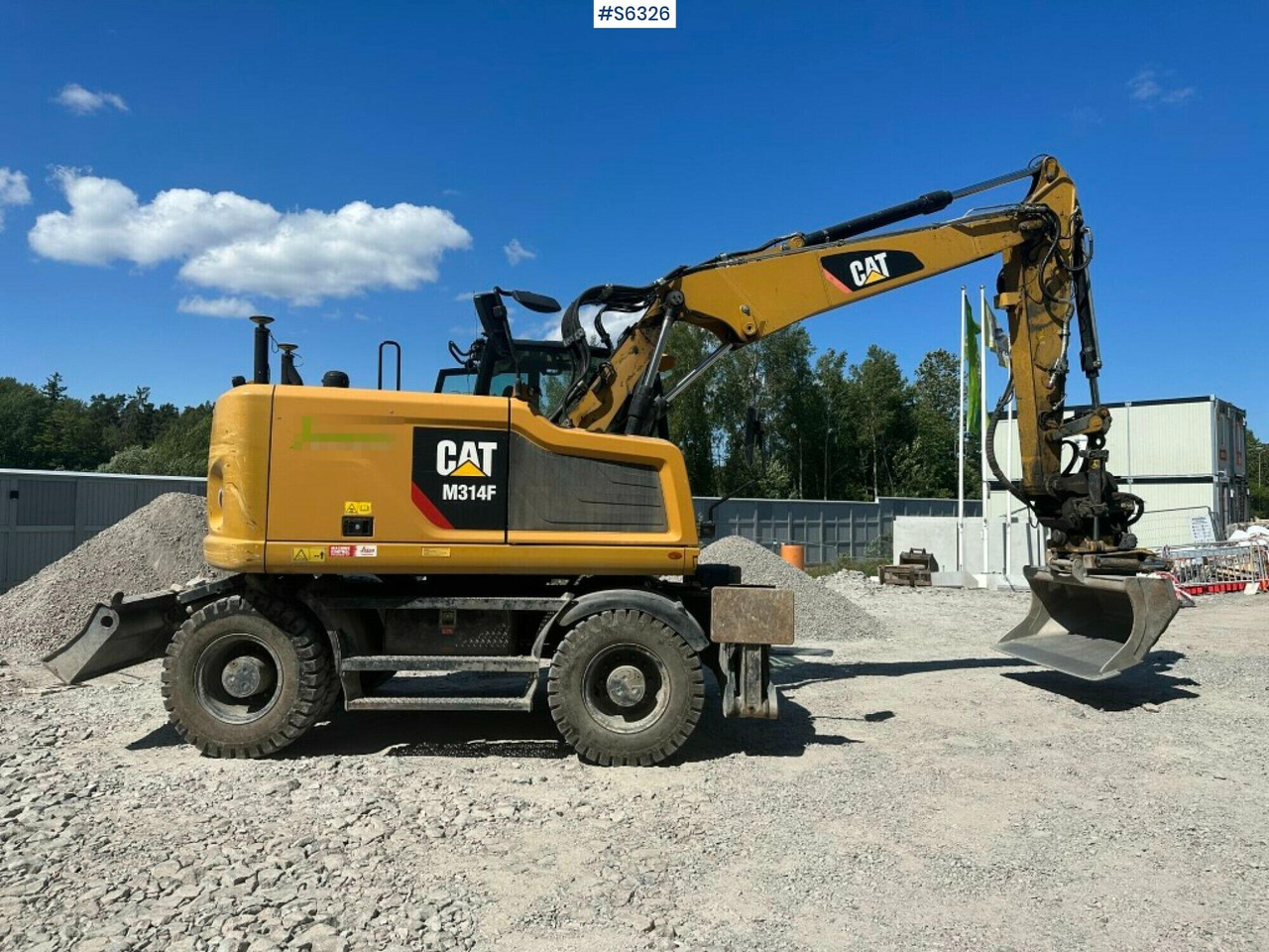 Excavator CAT M314F WITH ROTOR TILT, DIGGING SYSTEM, TOOLS AND TIPPER: picture 10