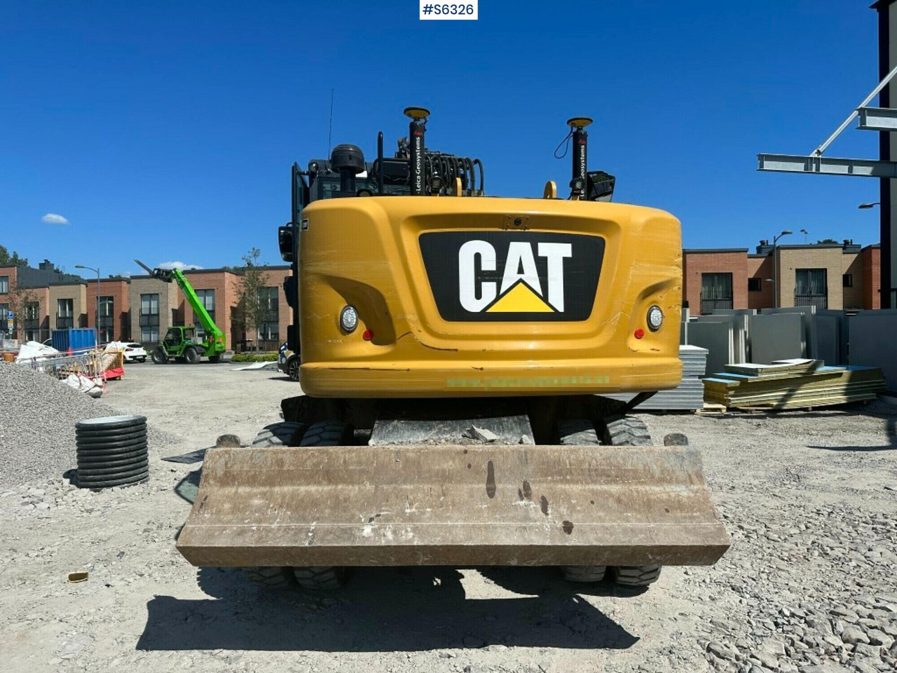 Excavator CAT M314F WITH ROTOR TILT, DIGGING SYSTEM, TOOLS AND TIPPER: picture 8