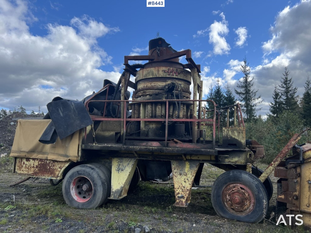 Cone Crusher, Morgårdshammar, Symons 3 feet standard - Crusher: picture 1 Cone Crusher, Morgårdshammar, Symons 3 feet standard - Crusher: picture 1