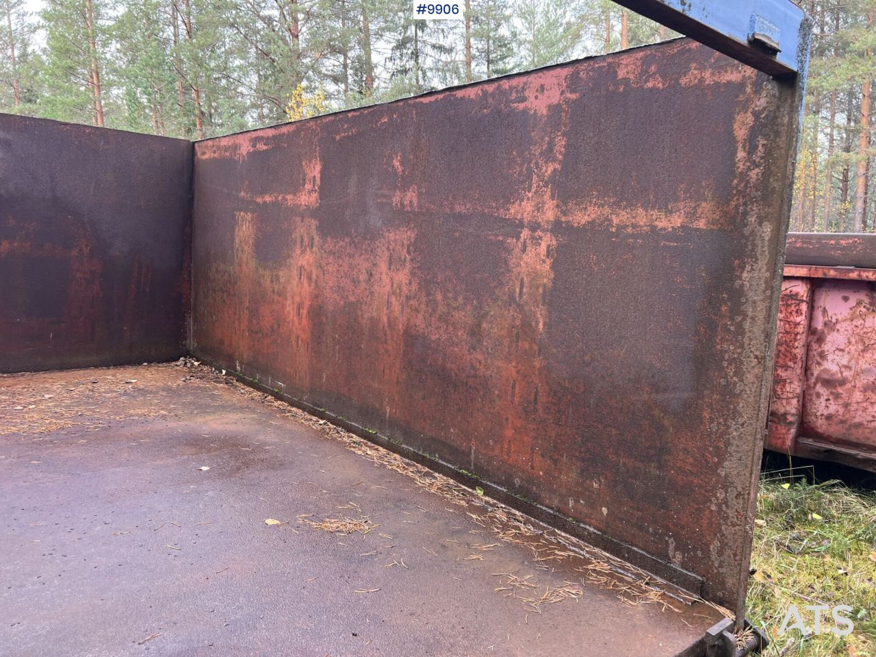 Roll-off container Containerflak / lastväxlarflak: picture 13