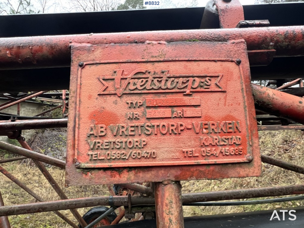 Conveyor - Vretstorp:s S11-3B-R500 - Belt conveyor: picture 3 Conveyor - Vretstorp:s S11-3B-R500 - Belt conveyor: picture 3