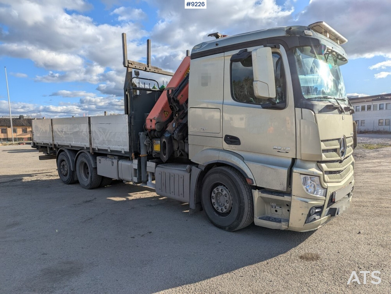 Crane Truck Mercedes-Benz Actros 2542 - Dropside/ Flatbed truck, Crane truck: picture 2 Crane Truck Mercedes-Benz Actros 2542 - Dropside/ Flatbed truck, Crane truck: picture 2