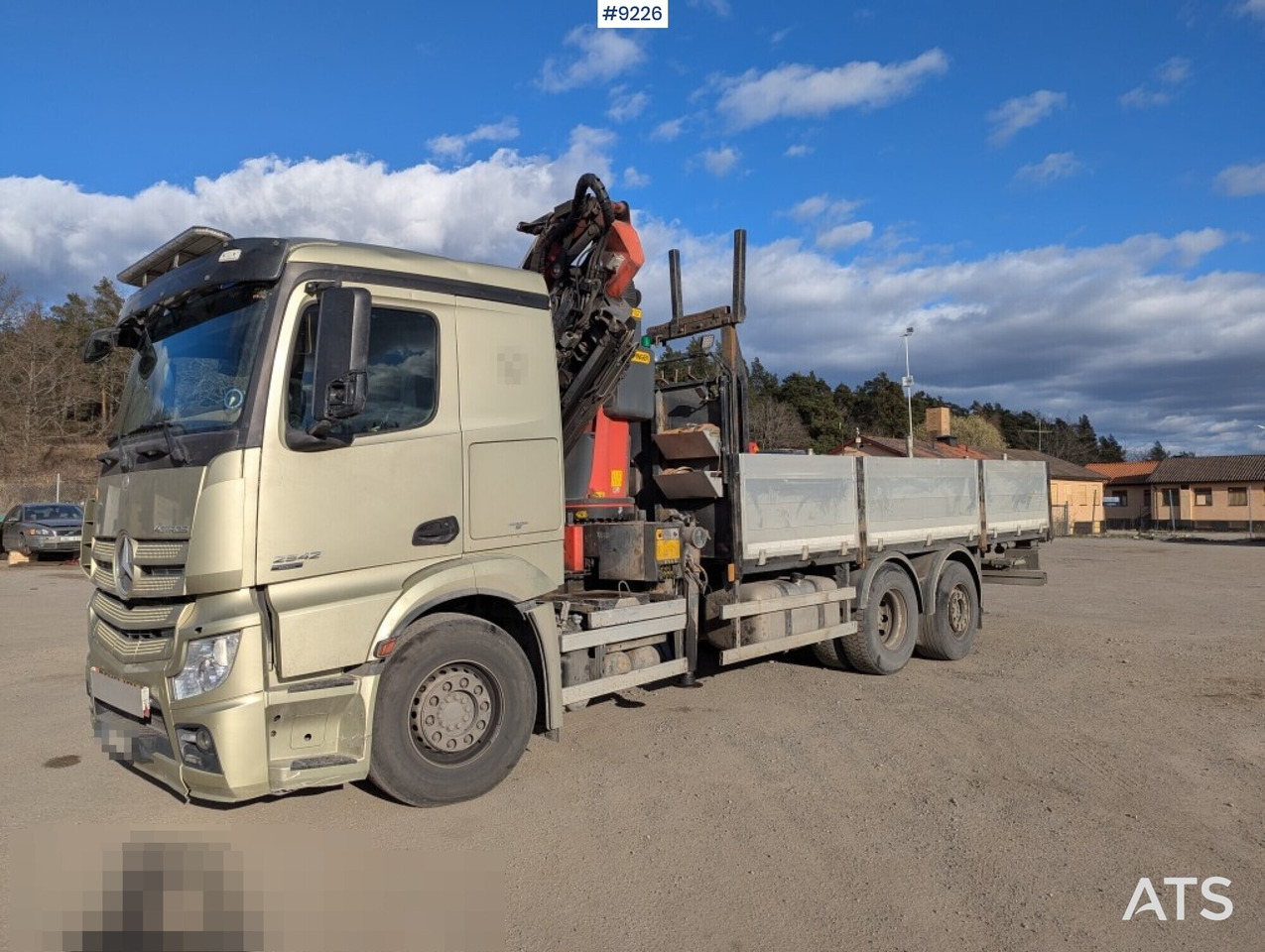 Crane Truck Mercedes-Benz Actros 2542 - Dropside/ Flatbed truck, Crane truck: picture 1 Crane Truck Mercedes-Benz Actros 2542 - Dropside/ Flatbed truck, Crane truck: picture 1