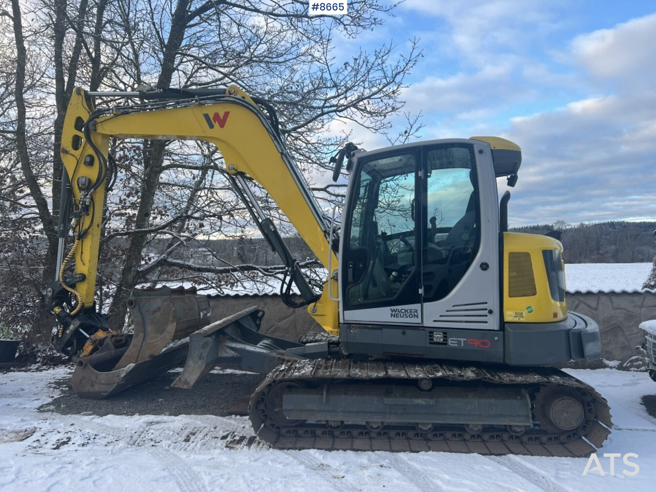 Excavator Crawler excavator - Wacker Neuson ET90: picture 8