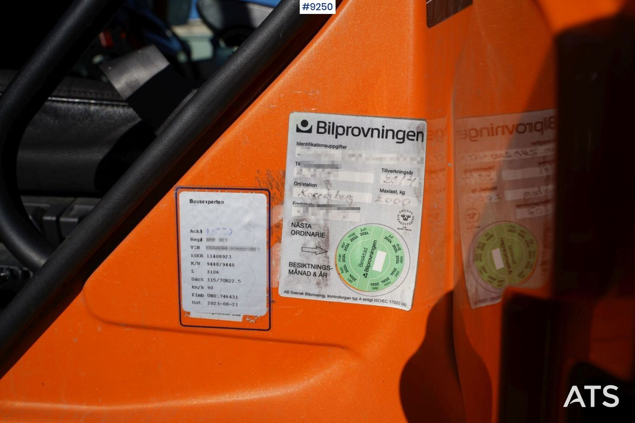 Box truck DAF CF 370Y Box truck, Height adjustable box: picture 19