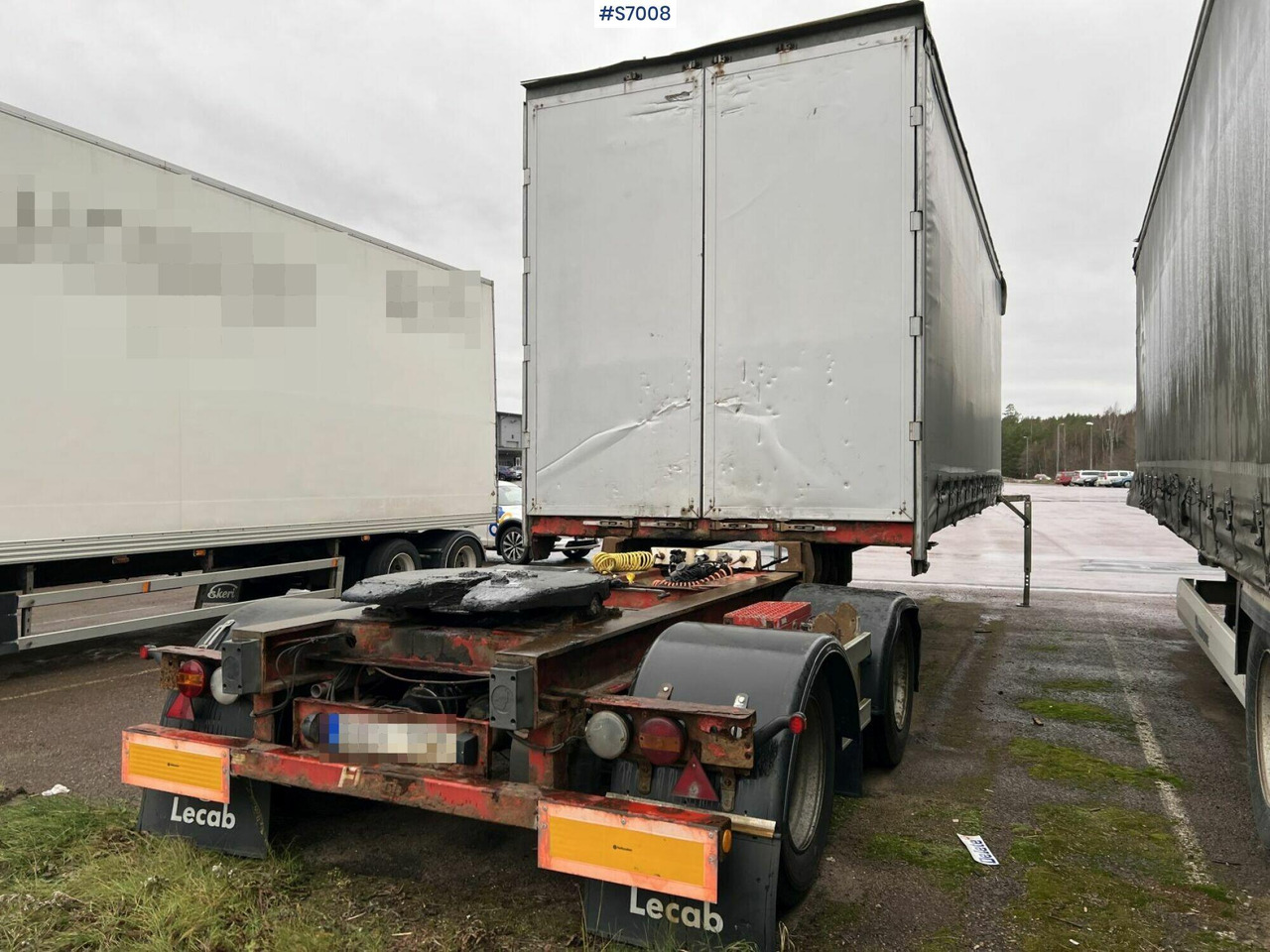 Fliegl SZS380 Link-Trailer - Curtainsider semi-trailer: picture 1 Fliegl SZS380 Link-Trailer - Curtainsider semi-trailer: picture 1