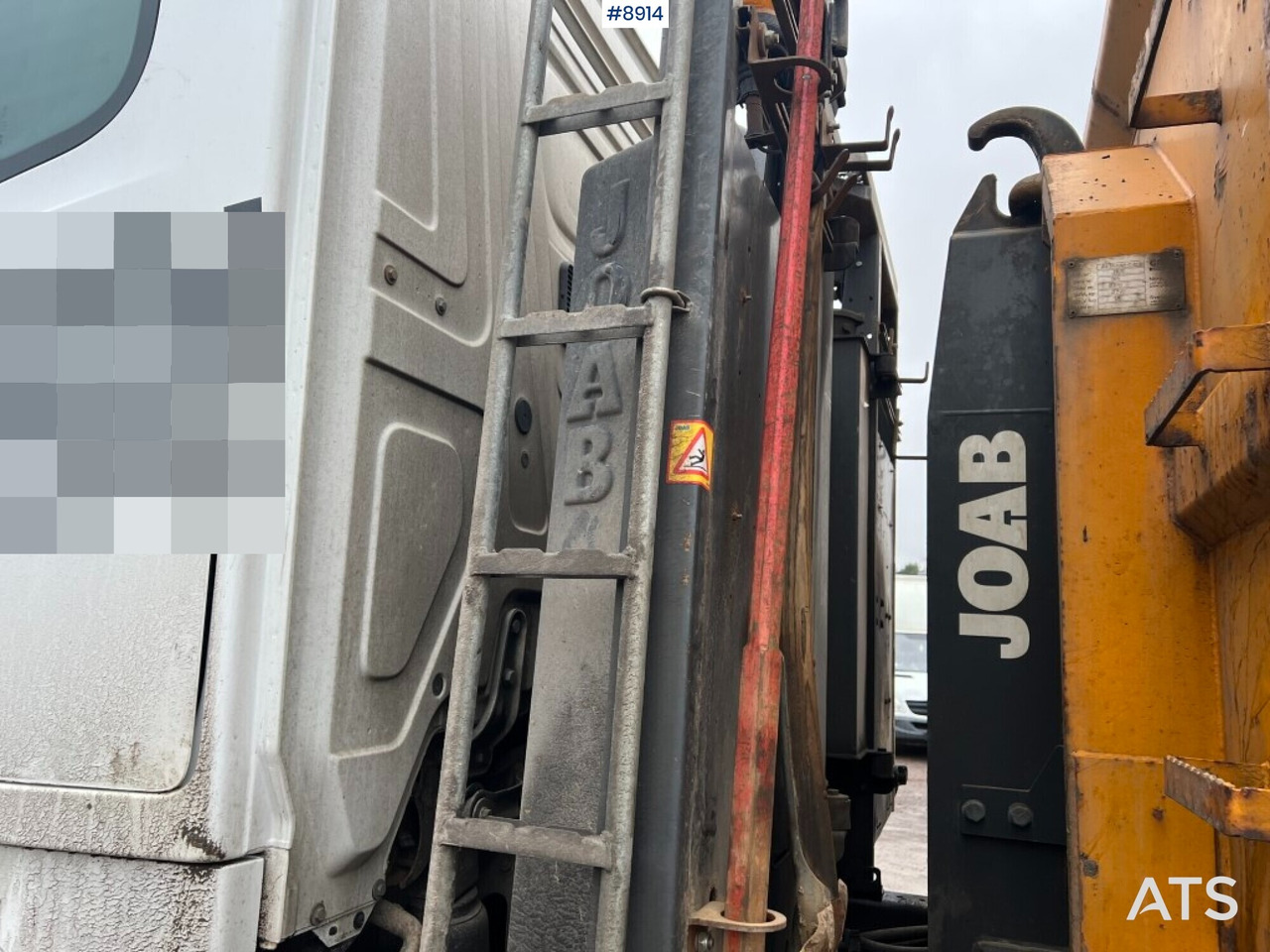 Hooklift Truck Mercedes-Benz Arocs with plow attachments - Hook lift truck: picture 5 Hooklift Truck Mercedes-Benz Arocs with plow attachments - Hook lift truck: picture 5