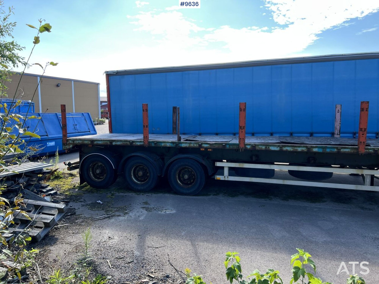KILAFORS SVTPB3 129 trailer, Rep Objekt - Dropside/ Flatbed semi-trailer: picture 3 KILAFORS SVTPB3 129 trailer, Rep Objekt - Dropside/ Flatbed semi-trailer: picture 3