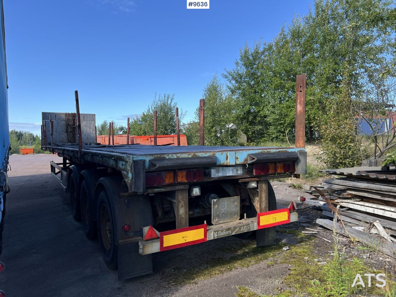 KILAFORS SVTPB3 129 trailer, Rep Objekt - Dropside/ Flatbed semi-trailer: picture 2 KILAFORS SVTPB3 129 trailer, Rep Objekt - Dropside/ Flatbed semi-trailer: picture 2