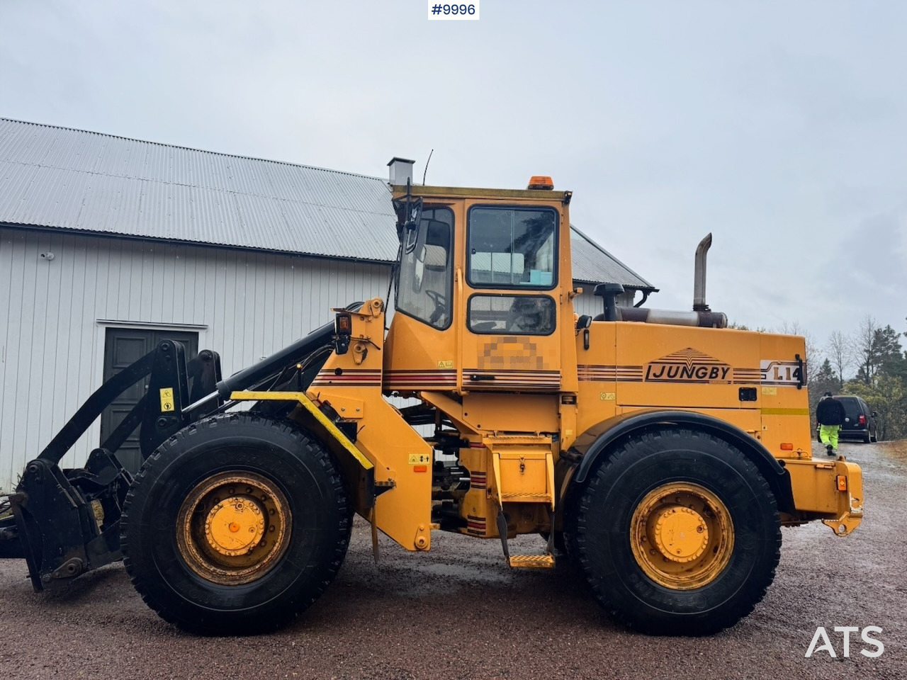 Ljungby L14 wheel loader with bucket (VIDEO) - Wheel loader: picture 3 Ljungby L14 wheel loader with bucket (VIDEO) - Wheel loader: picture 3