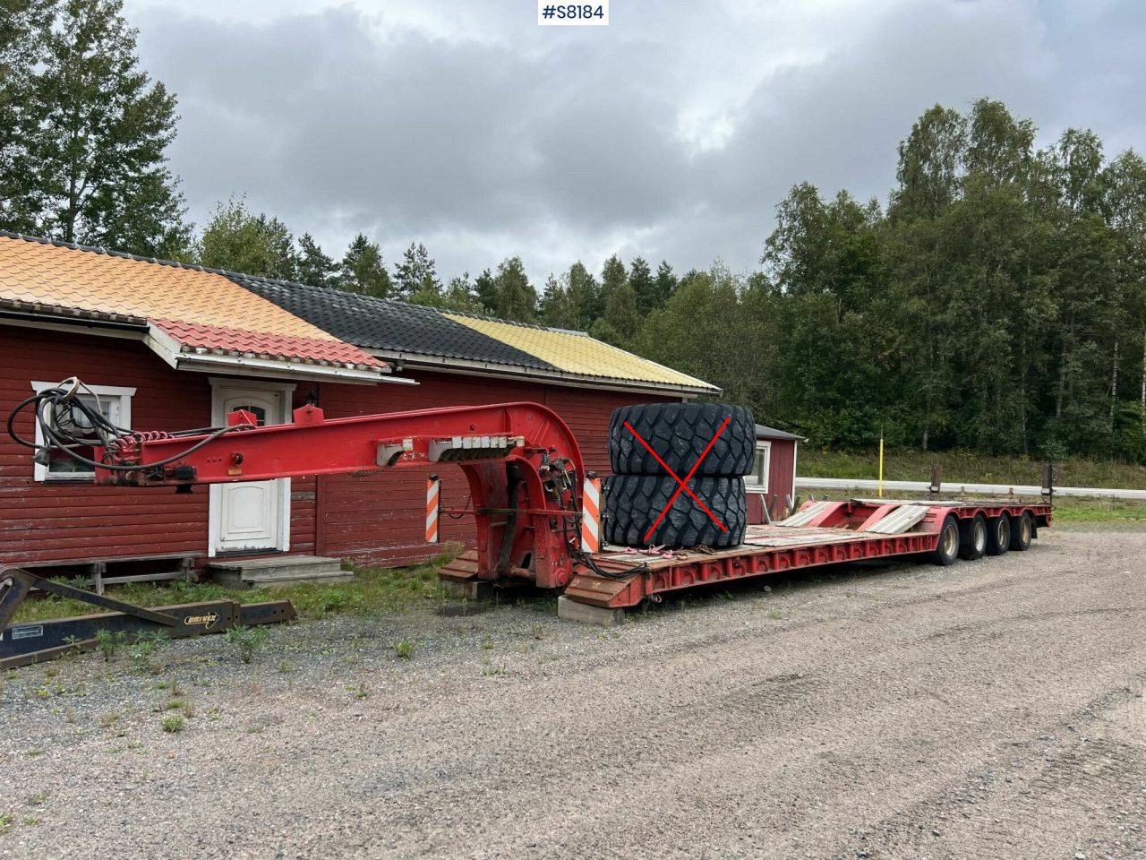 Machine trailer VM Trailer-52-4-PNKSSEO - Low loader semi-trailer: picture 2 Machine trailer VM Trailer-52-4-PNKSSEO - Low loader semi-trailer: picture 2