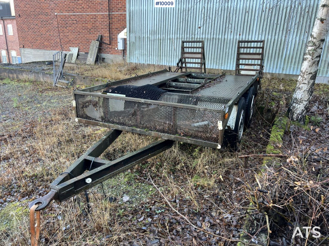 Machine trolley with ramps - Low loader trailer: picture 1 Machine trolley with ramps - Low loader trailer: picture 1