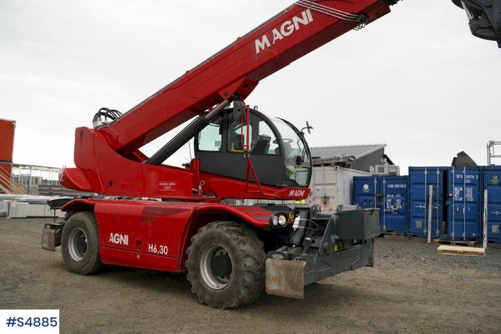 Leasing of  Magni RTH 6,30 SH-M/C Around turning telescopic loader Magni RTH 6,30 SH-M/C Around turning telescopic loader: picture 8