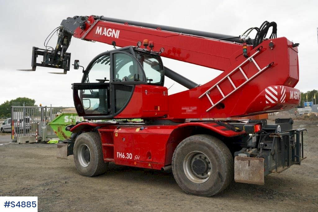 Leasing of  Magni RTH 6,30 SH-M/C Around turning telescopic loader Magni RTH 6,30 SH-M/C Around turning telescopic loader: picture 10