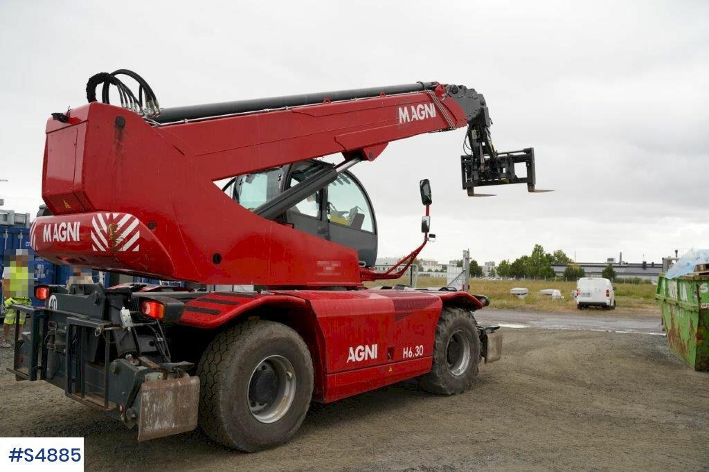 Leasing of  Magni RTH 6,30 SH-M/C Around turning telescopic loader Magni RTH 6,30 SH-M/C Around turning telescopic loader: picture 6
