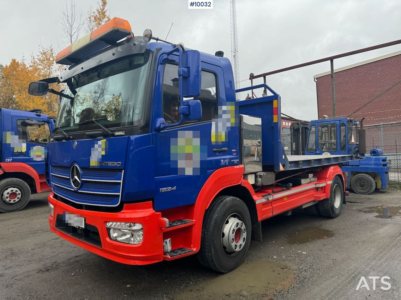 Mercedes Atego 1524 Hook Truck with AJK hook - Hook lift truck: picture 1 Mercedes Atego 1524 Hook Truck with AJK hook - Hook lift truck: picture 1