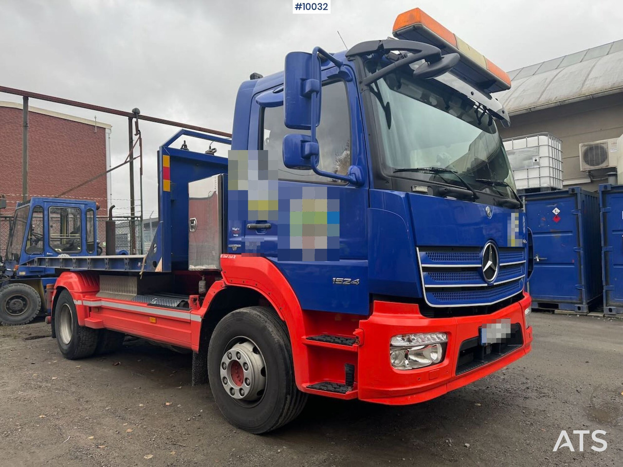 Mercedes Atego 1524 Hook Truck with AJK hook - Hook lift truck: picture 2 Mercedes Atego 1524 Hook Truck with AJK hook - Hook lift truck: picture 2
