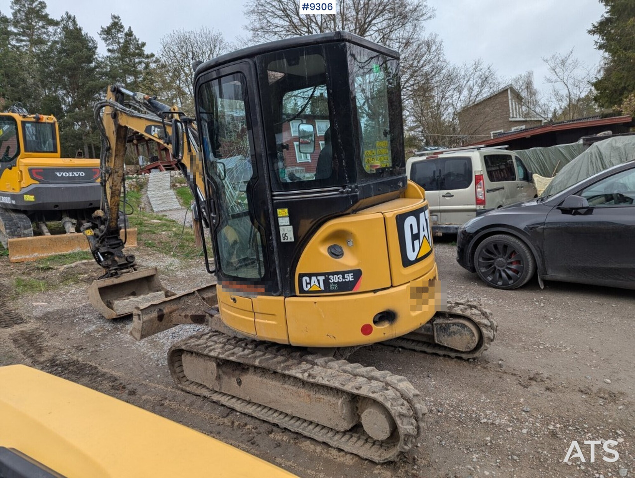 Mini excavator Cat 303.5E CR with tiltrotator and attachments (See Video) - Mini excavator: picture 5 Mini excavator Cat 303.5E CR with tiltrotator and attachments (See Video) - Mini excavator: picture 5