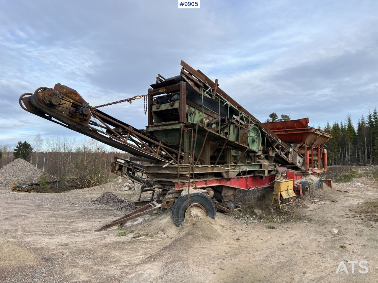 Mobile crushing plant - Svedala Arbrå 6030 - Mobile crusher: picture 1 Mobile crushing plant - Svedala Arbrå 6030 - Mobile crusher: picture 1