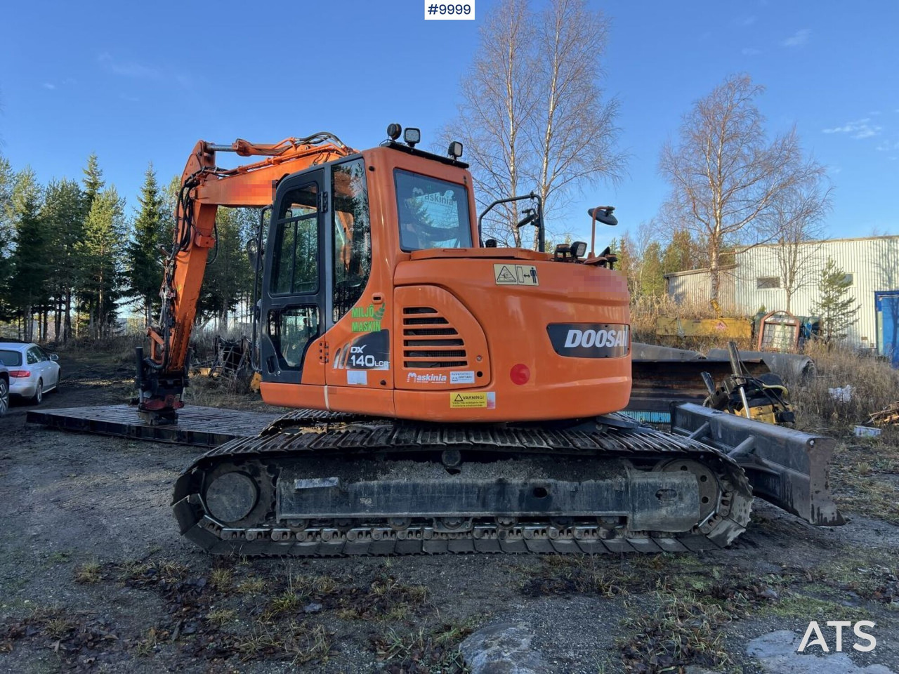 Doosan DX140LCR-3 Excavator with rotator - Other machinery: picture 3 Doosan DX140LCR-3 Excavator with rotator - Other machinery: picture 3