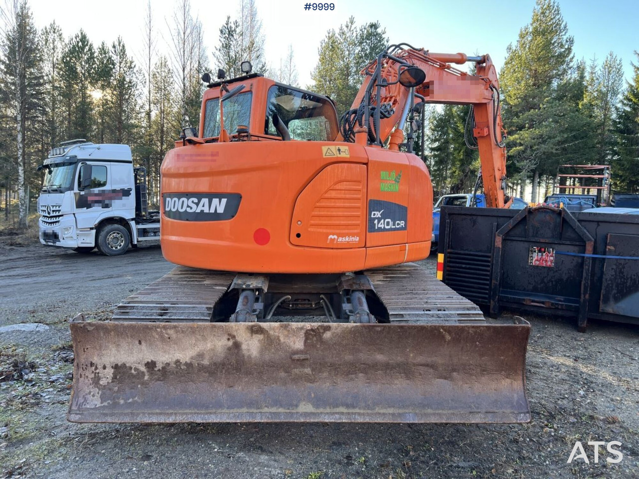 Doosan DX140LCR-3 Excavator with rotator - Other machinery: picture 5 Doosan DX140LCR-3 Excavator with rotator - Other machinery: picture 5