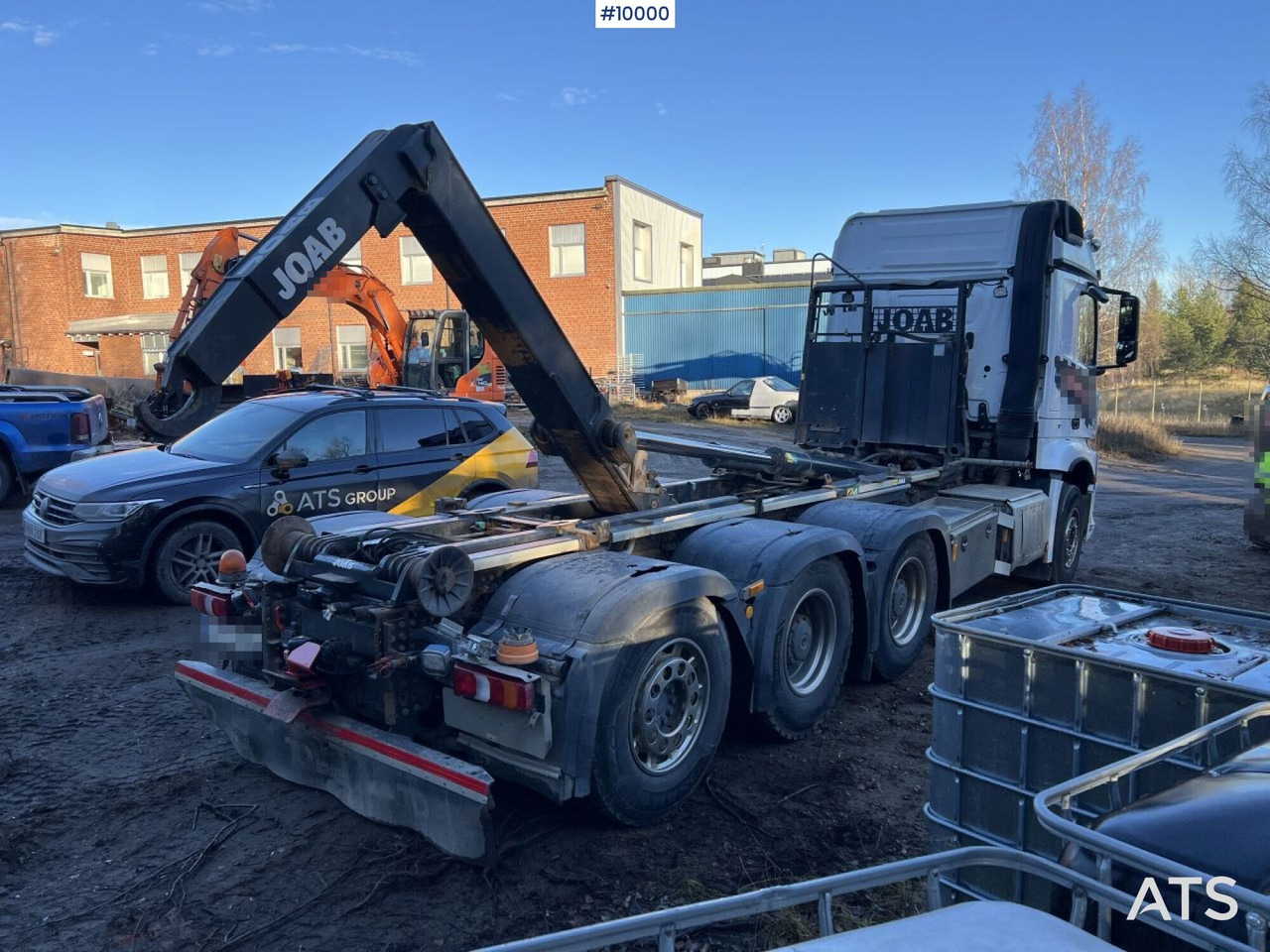 MERCEDES-BENZ AROCS 3251 Hook Truck with tridem body - Other machinery: picture 3 MERCEDES-BENZ AROCS 3251 Hook Truck with tridem body - Other machinery: picture 3