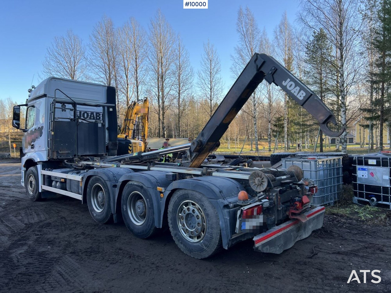 MERCEDES-BENZ AROCS 3251 Hook Truck with tridem body - Other machinery: picture 4 MERCEDES-BENZ AROCS 3251 Hook Truck with tridem body - Other machinery: picture 4