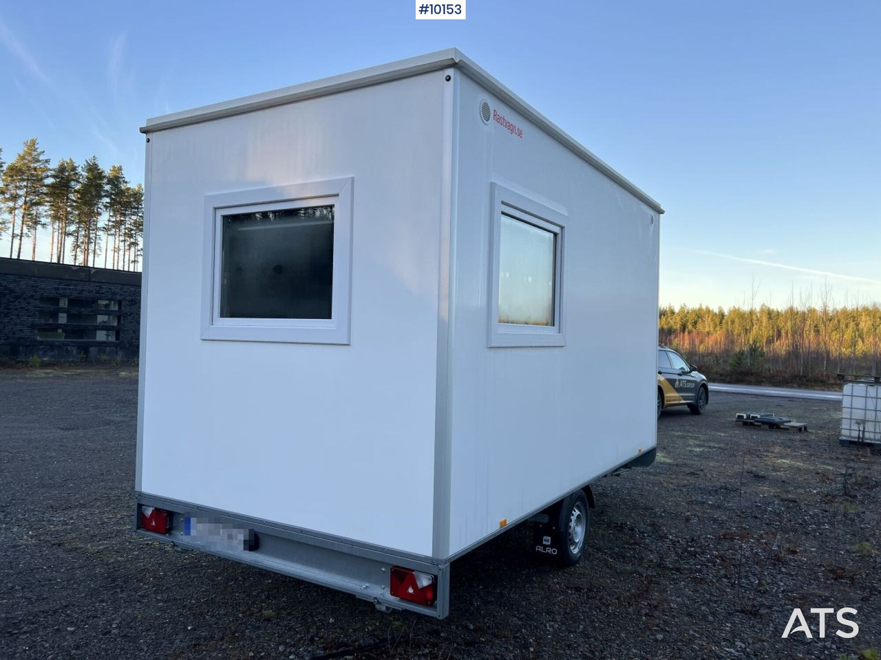 Construction container, Trailer Personalvagn ALRO METAL: picture 12