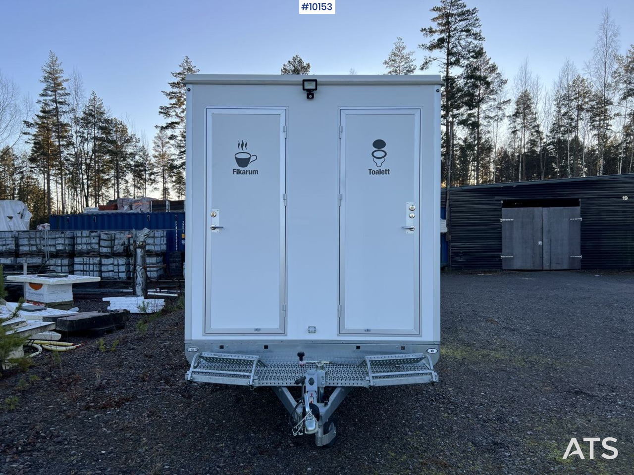 Construction container, Trailer Personalvagn ALRO METAL: picture 8