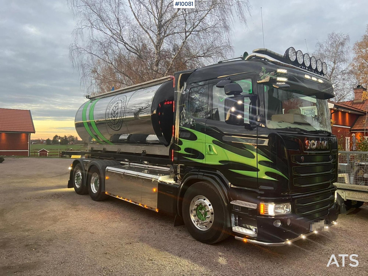 Scania G450 Hooklift Truck with tank body and tank trailer - Tank truck: picture 1 Scania G450 Hooklift Truck with tank body and tank trailer - Tank truck: picture 1