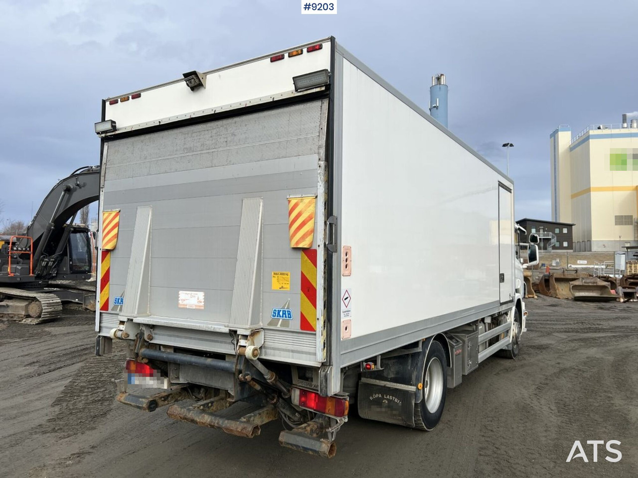 Box truck Scania P280 Box Truck with tailgate lift (VIDEO): picture 17