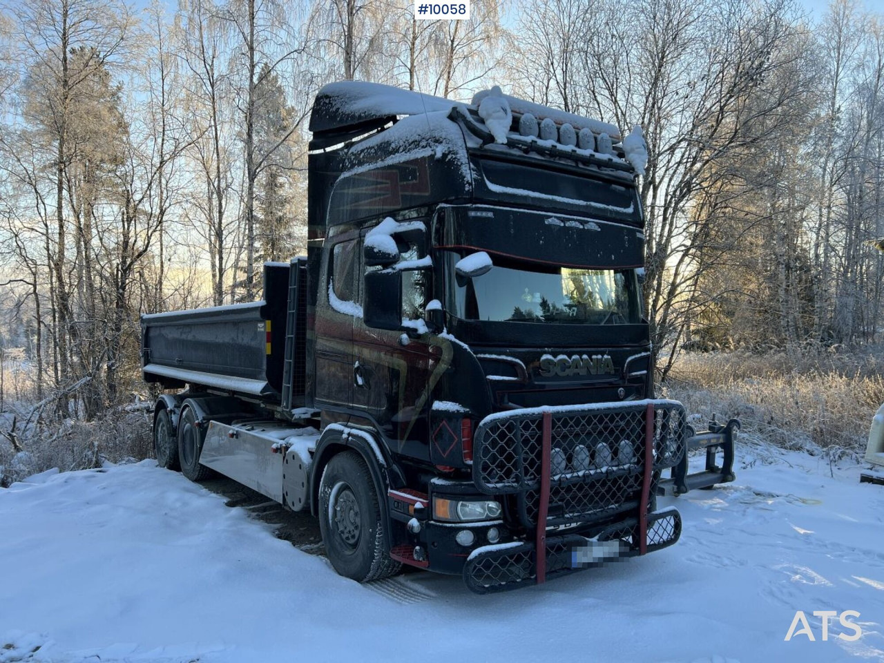 Scania R730 Hooklift truck with double flatbed - Hook lift truck: picture 2 Scania R730 Hooklift truck with double flatbed - Hook lift truck: picture 2