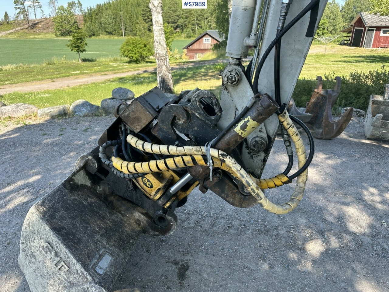 Take Job TB135 Mini excavator with Engcon tiltrotator and gears, See video - Excavator: picture 5 Take Job TB135 Mini excavator with Engcon tiltrotator and gears, See video - Excavator: picture 5