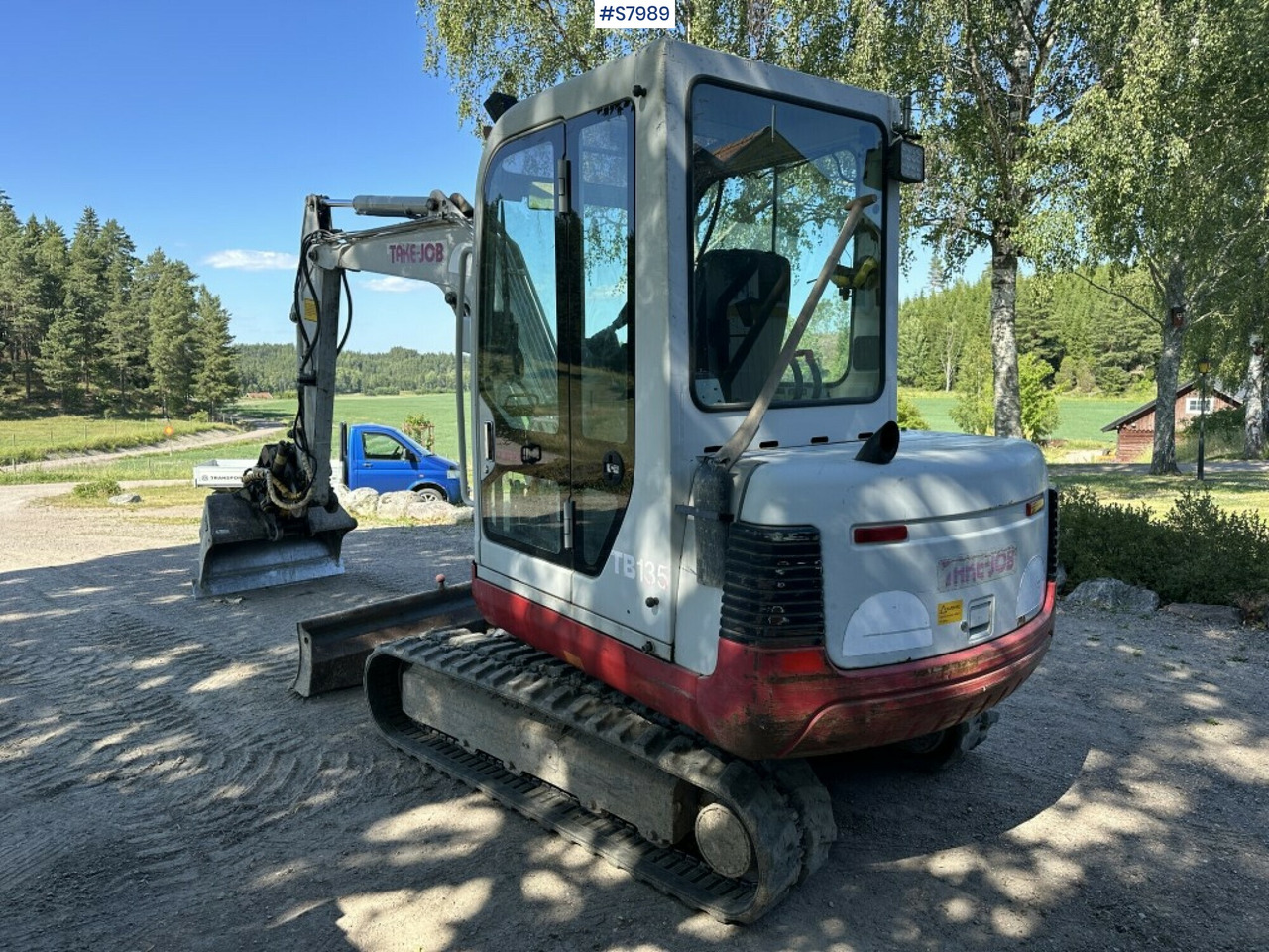 Take Job TB135 Mini excavator with Engcon tiltrotator and gears, See video - Excavator: picture 2 Take Job TB135 Mini excavator with Engcon tiltrotator and gears, See video - Excavator: picture 2