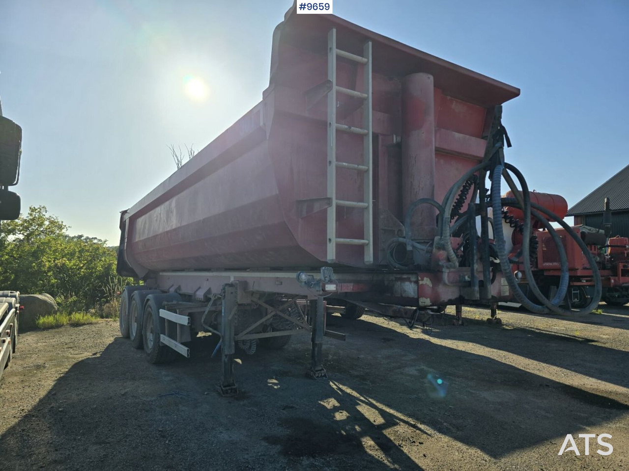 Tipper trailer Damm SE-42T - Tipper semi-trailer: picture 2 Tipper trailer Damm SE-42T - Tipper semi-trailer: picture 2