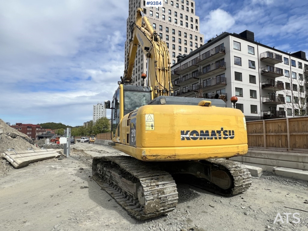 Crawler excavator Tracked excavator Komatsu PC210LC (VIDEO): picture 12