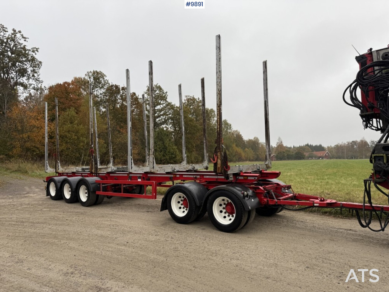 Volvo FH64 R Timber truck, trailer and crane - Timber truck, Crane truck: picture 4 Volvo FH64 R Timber truck, trailer and crane - Timber truck, Crane truck: picture 4