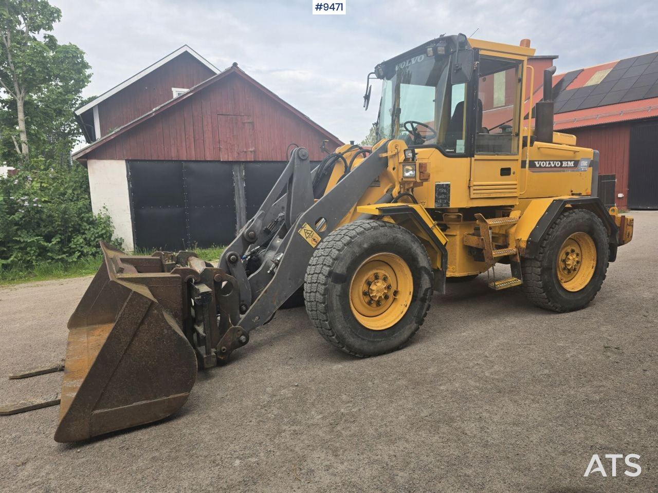 Wheel loader Volvo L50B with bucket and forks (SEE VIDEO): picture 1