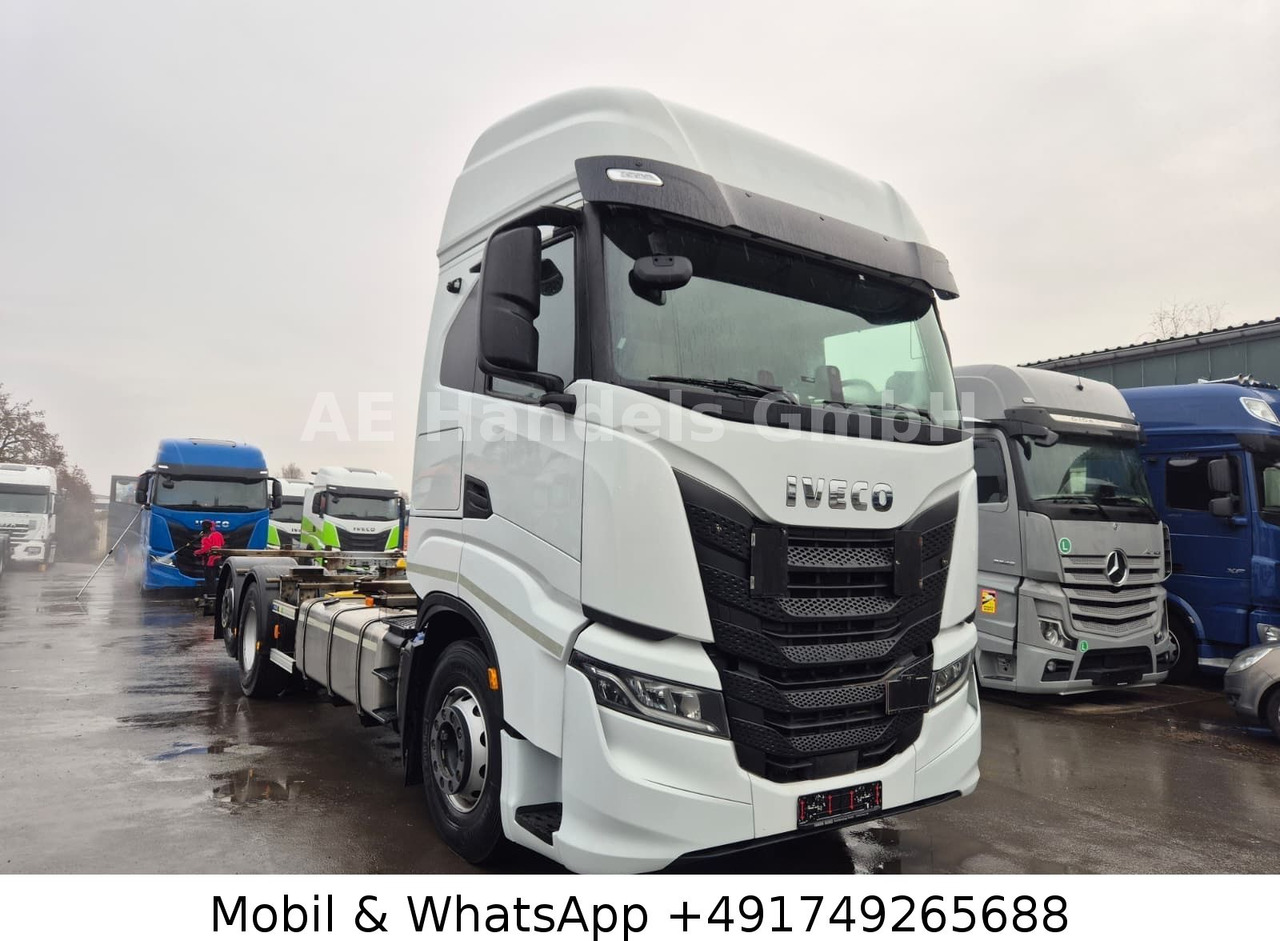 Iveco S-WAY 510 AS LL 6x2 BDF *Retarder/2xTank/AHK/ACC - Container transporter/ Swap body truck: picture 1 Iveco S-WAY 510 AS LL 6x2 BDF *Retarder/2xTank/AHK/ACC - Container transporter/ Swap body truck: picture 1