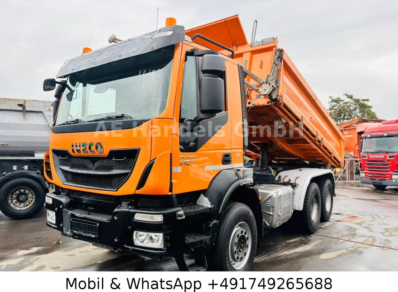 Iveco Trakker 410 E6 BB 6x4 Meiller-Kipper *10m³/AHK - Tipper: picture 1 Iveco Trakker 410 E6 BB 6x4 Meiller-Kipper *10m³/AHK - Tipper: picture 1