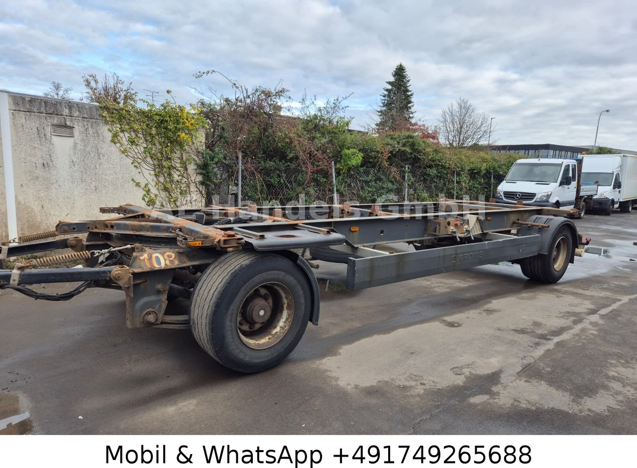 Krone AZW 18 BDF Drehschermel*Scheibenbremsen/VollLuft - Container transporter/ Swap body trailer: picture 2 Krone AZW 18 BDF Drehschermel*Scheibenbremsen/VollLuft - Container transporter/ Swap body trailer: picture 2