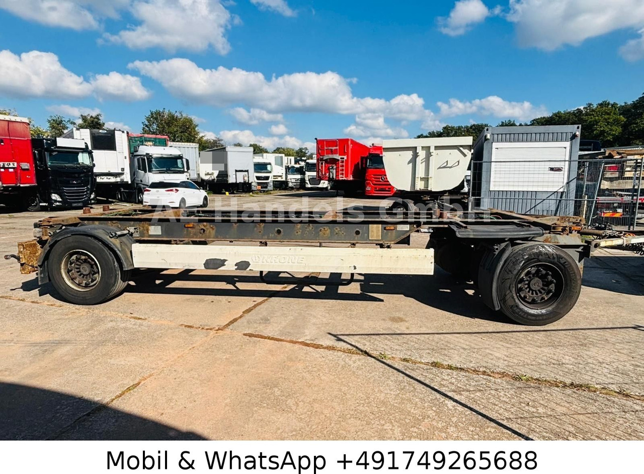 Krone AZW 18 BDF Drehschermel*Scheibenbremsen/VollLuft - Container transporter/ Swap body trailer: picture 2 Krone AZW 18 BDF Drehschermel*Scheibenbremsen/VollLuft - Container transporter/ Swap body trailer: picture 2