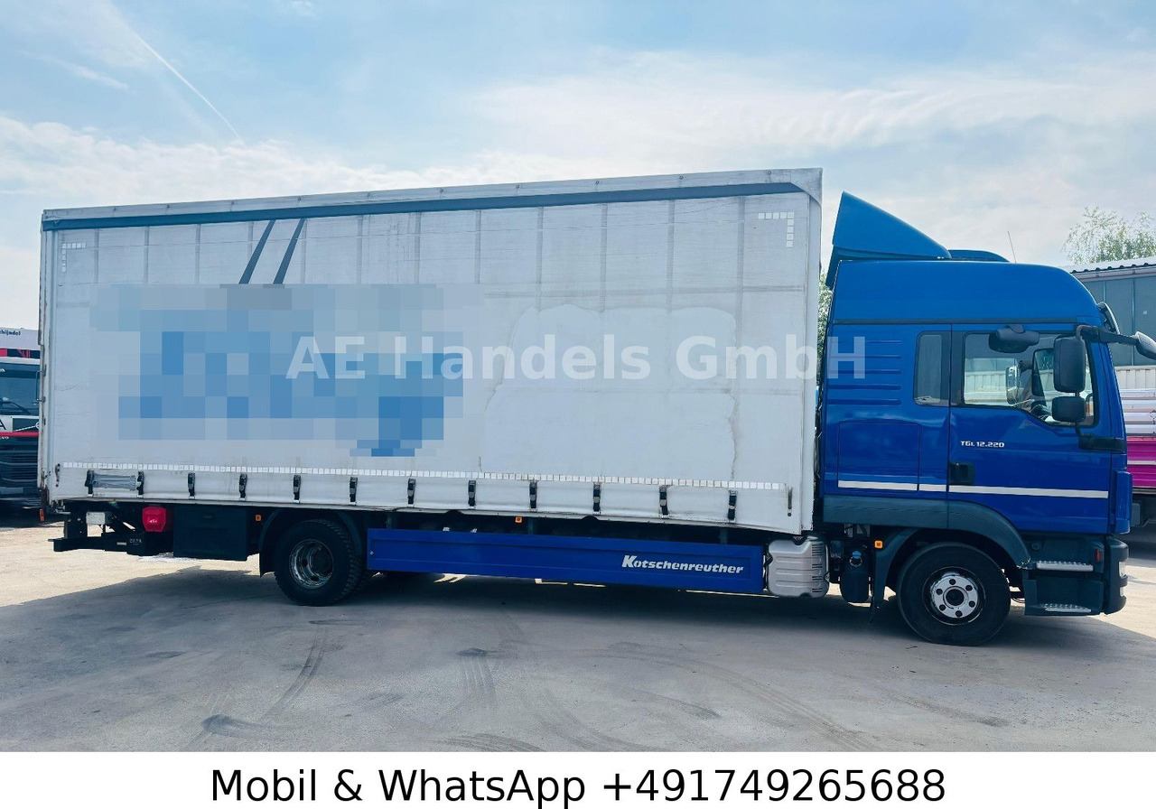 MAN TGL 12.220 LX BL*Tautliner/Edscha/LBW/Standklima - Curtainsider truck: picture 2 MAN TGL 12.220 LX BL*Tautliner/Edscha/LBW/Standklima - Curtainsider truck: picture 2