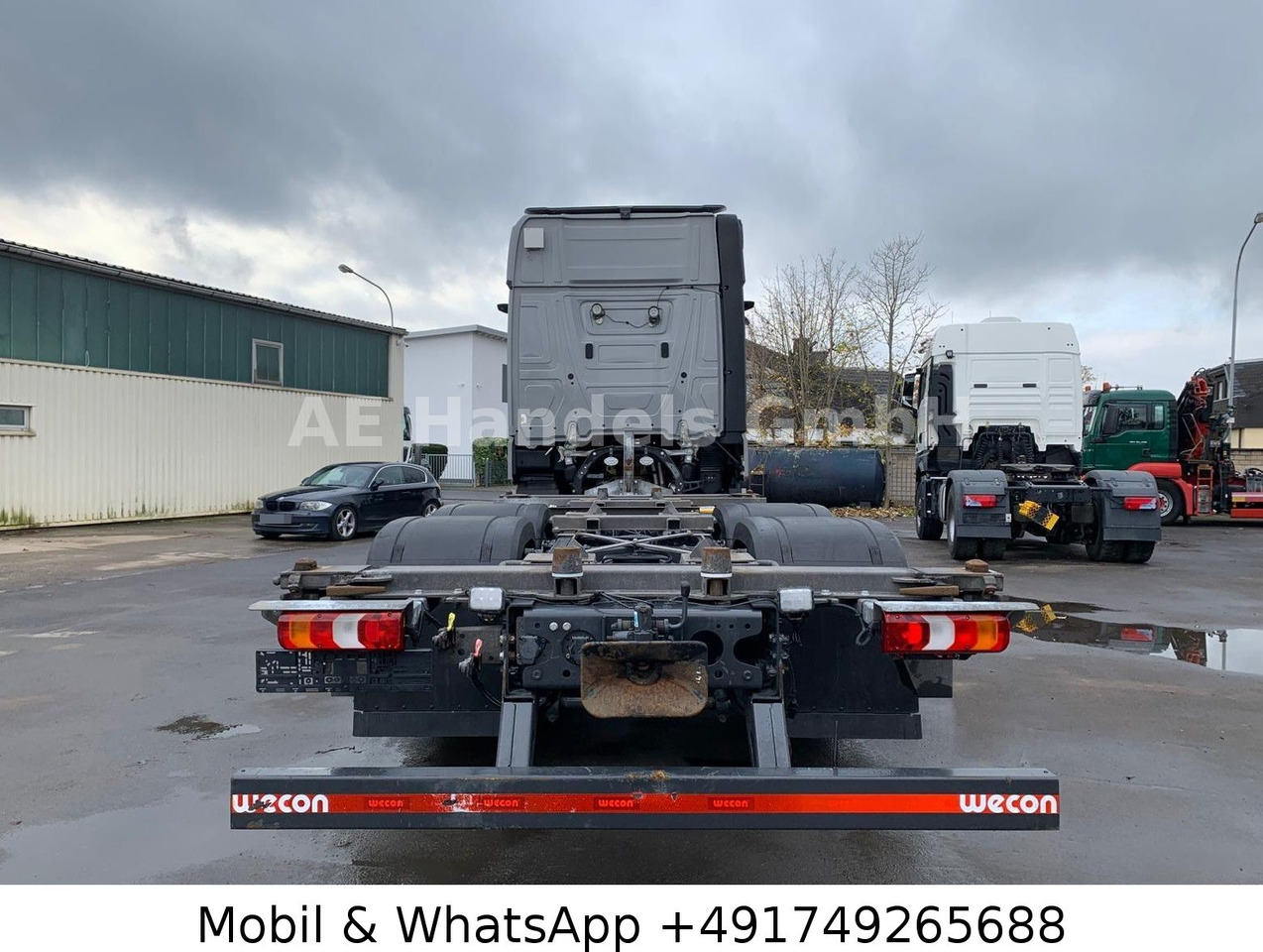 Mercedes-Benz Actros 5 2545 GigaSpace BDF *Retarder/Multi/AHK - Container transporter/ Swap body truck: picture 4 Mercedes-Benz Actros 5 2545 GigaSpace BDF *Retarder/Multi/AHK - Container transporter/ Swap body truck: picture 4