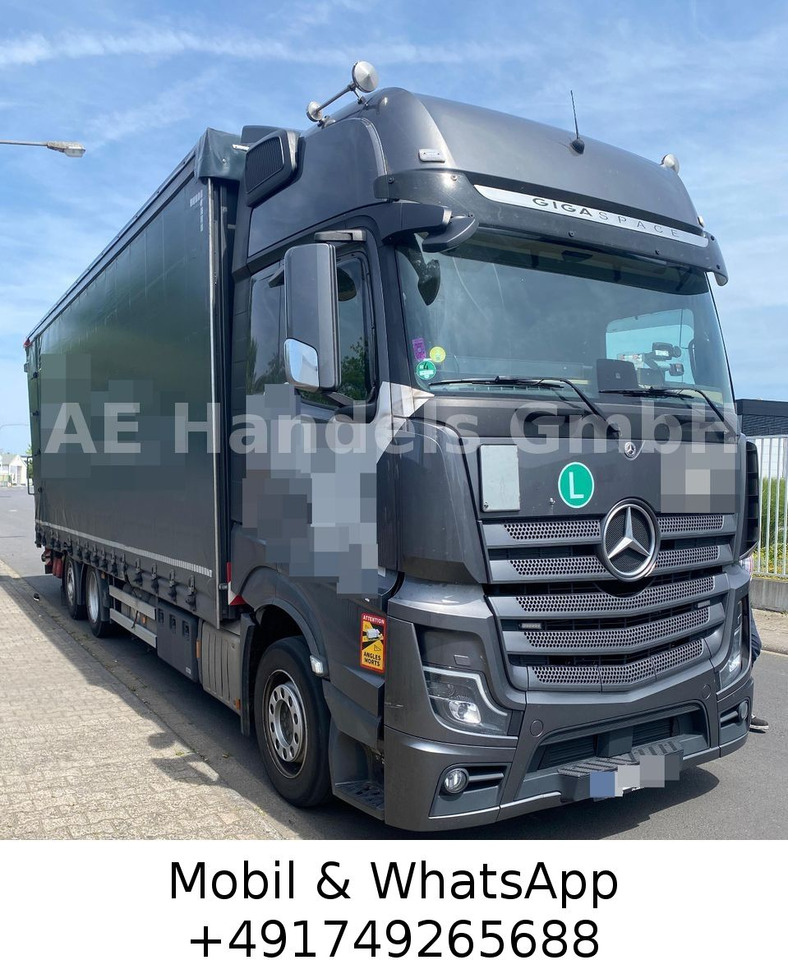 Mercedes-Benz Actros V 2540 L *Hubdach/Lenk+Lift/LBW-2,8m - Curtainsider truck: picture 1 Mercedes-Benz Actros V 2540 L *Hubdach/Lenk+Lift/LBW-2,8m - Curtainsider truck: picture 1
