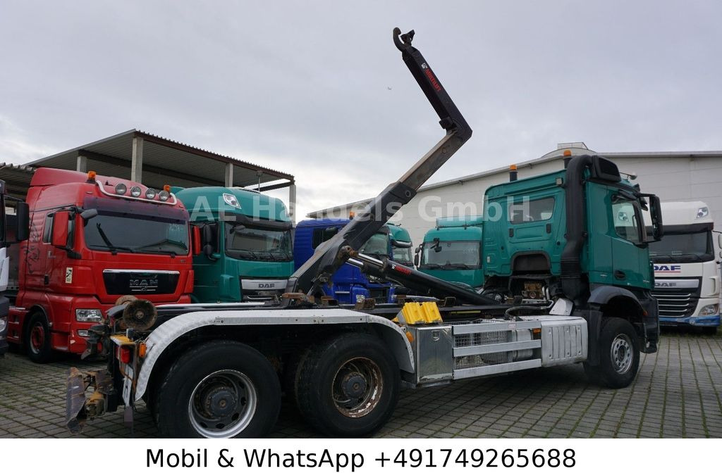 Mercedes-Benz Arocs IV 3348 M BB 6x4 Hiab-XR-21-S-56 *Retarder - Hook lift truck: picture 2 Mercedes-Benz Arocs IV 3348 M BB 6x4 Hiab-XR-21-S-56 *Retarder - Hook lift truck: picture 2
