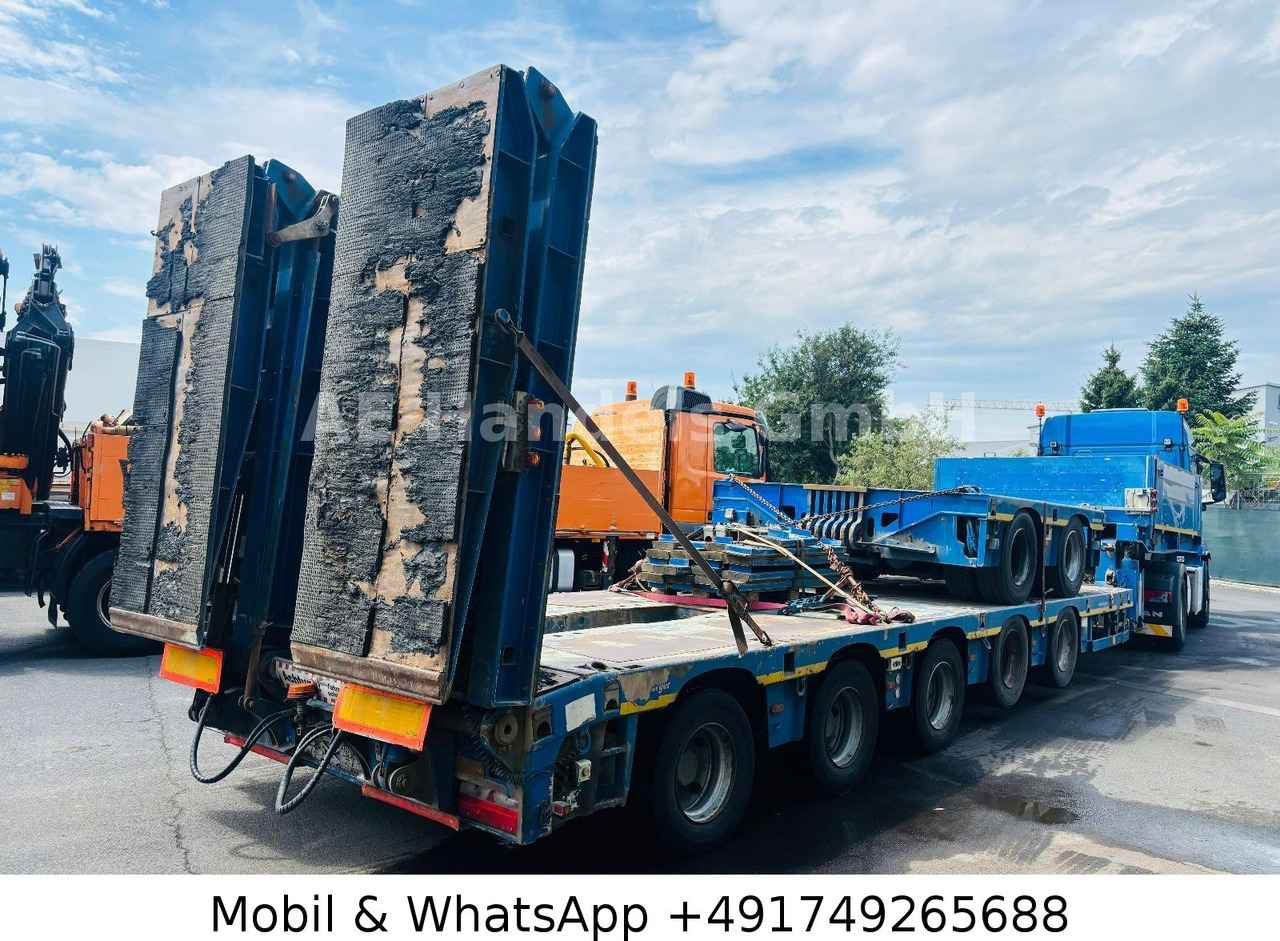 Meusburger MTS-5 *Dolly/Hydr.Rampen/Bagger-Stiel-Mulde - Low loader semi-trailer: picture 4 Meusburger MTS-5 *Dolly/Hydr.Rampen/Bagger-Stiel-Mulde - Low loader semi-trailer: picture 4