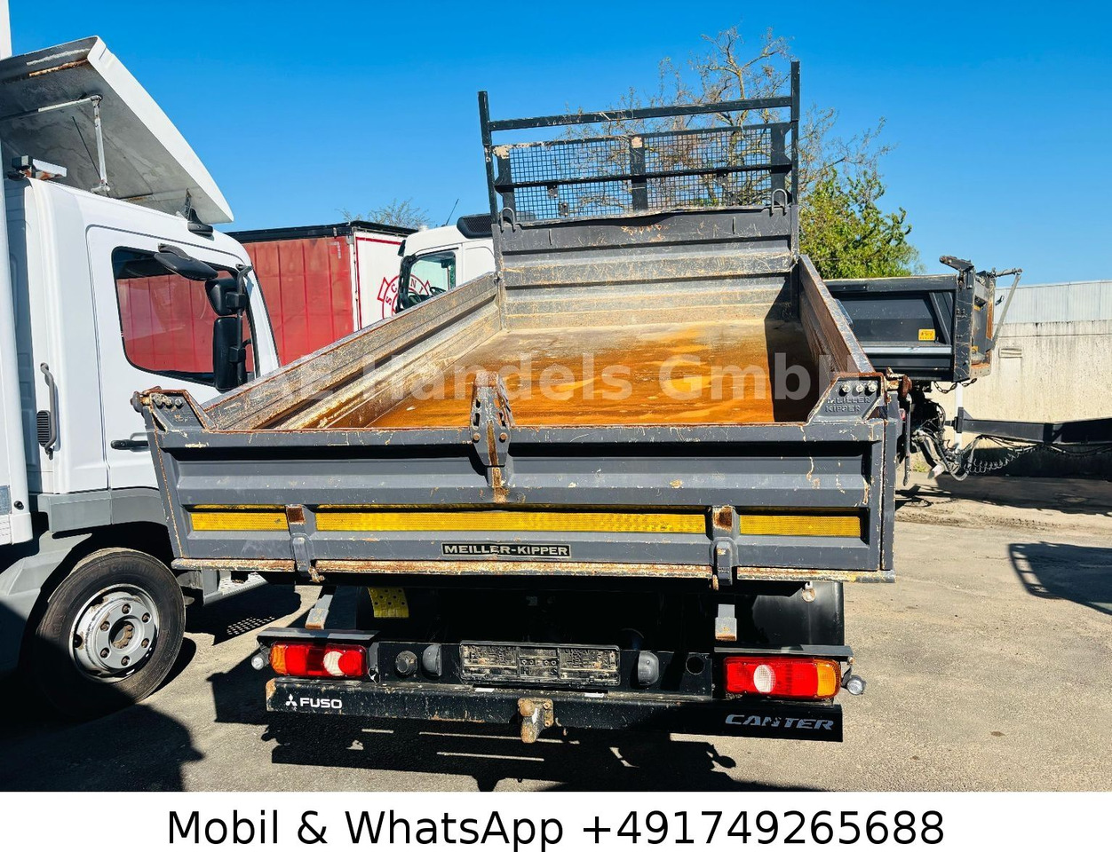 Mitsubishi Canter Fuso 7C15 BB 3 Seiten *Manual/MEILLER-3m³ - Tipper van: picture 4 Mitsubishi Canter Fuso 7C15 BB 3 Seiten *Manual/MEILLER-3m³ - Tipper van: picture 4