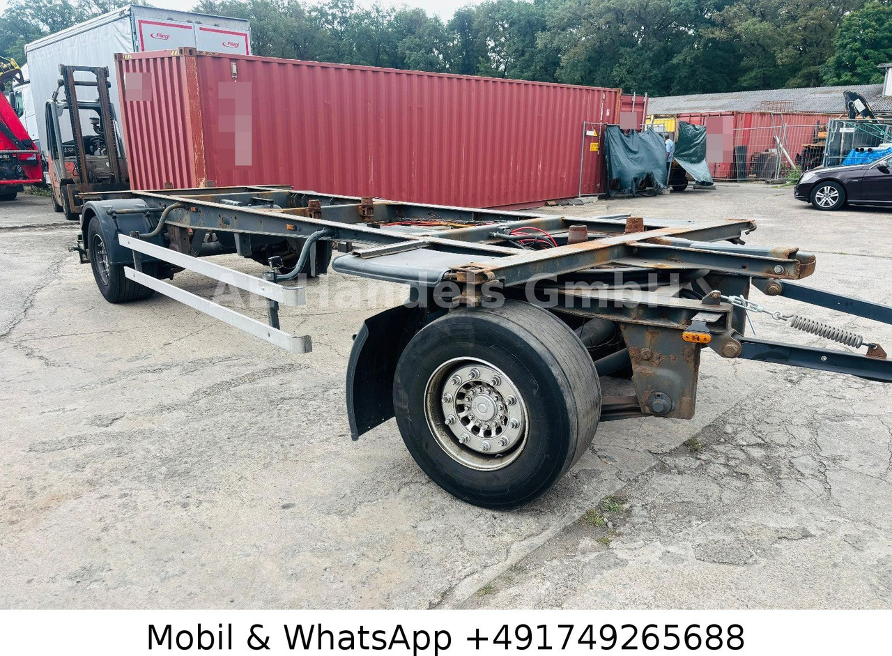 Schmitz Cargobull AFW 18 Drehschemelanhänger *TÜV/SAF-Achsen/Alcoa - Container transporter/ Swap body trailer: picture 1 Schmitz Cargobull AFW 18 Drehschemelanhänger *TÜV/SAF-Achsen/Alcoa - Container transporter/ Swap body trailer: picture 1